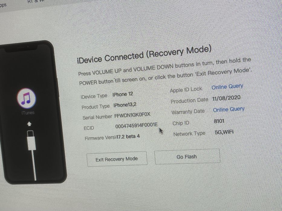 IPhone 12 128GB на пароле и не рабочим экраном.