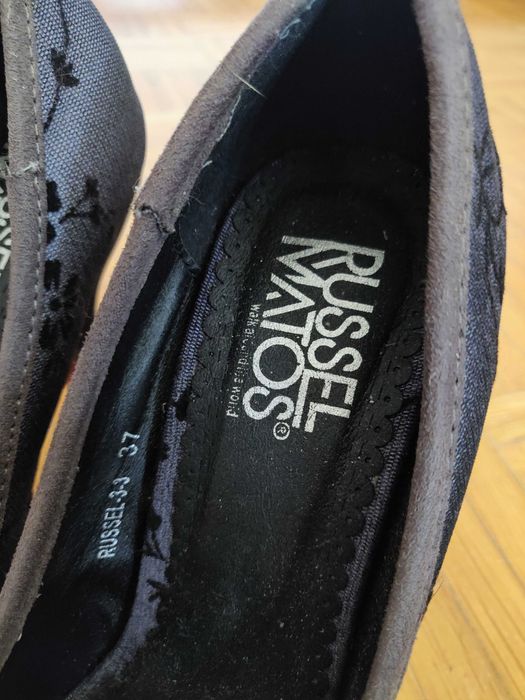 Sapatos Azuis Russel Matos