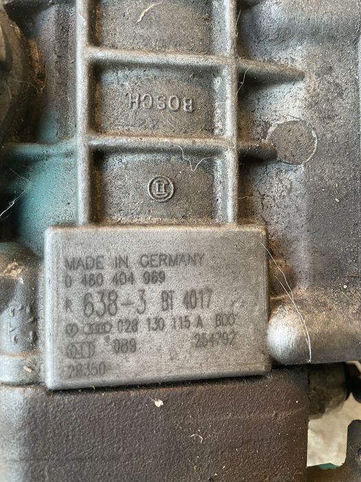 Топливний насос vw пасат б 5 1,9 тді