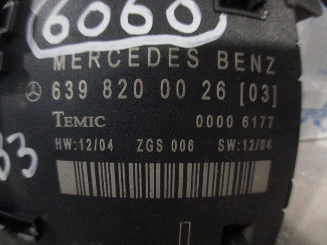 Centralina do fecho central MERCEDES-BENZ Vito / Vito Combi (W639)