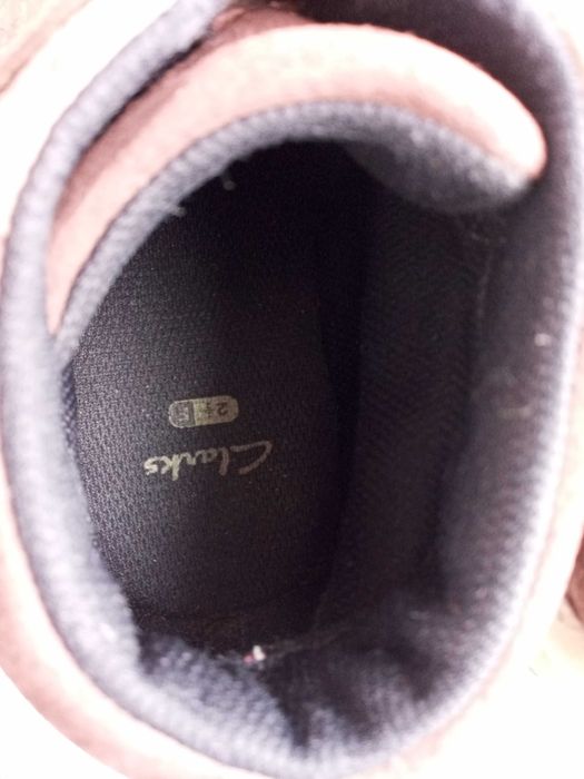 Кожаные ботинки на мальчика кларкс, р. 2,5/35,5