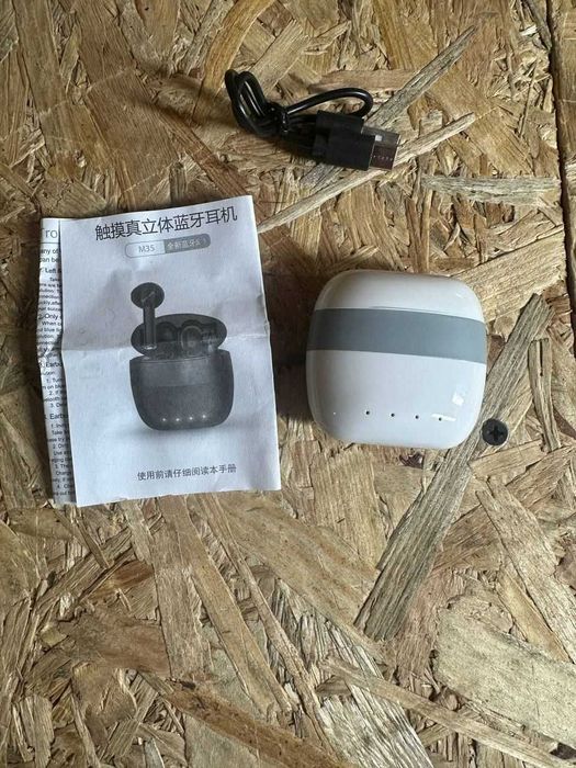 Бездротові навушники TWS M35 Bluetooth 5.1 (Європа, Італія)