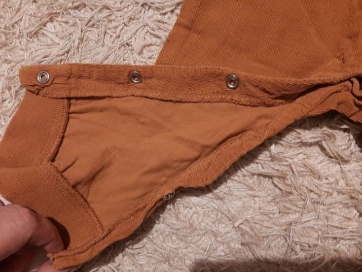 Spodnie chłopięce na szelkach ogrodniczki