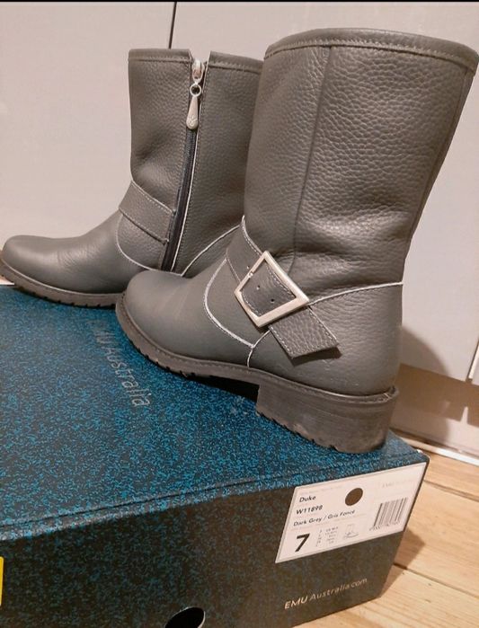 Buty Emu/Skóra/Welna/Roz 38