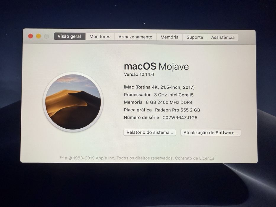 Apple iMac ecrã Retina 1 TB