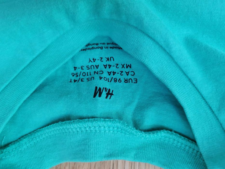 92 - 104 H&M Zestaw bluzek dla chłopca