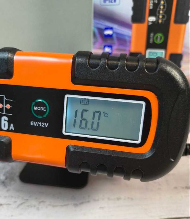 Автоматическое зарядное устройство 12V 6A для акб востановление