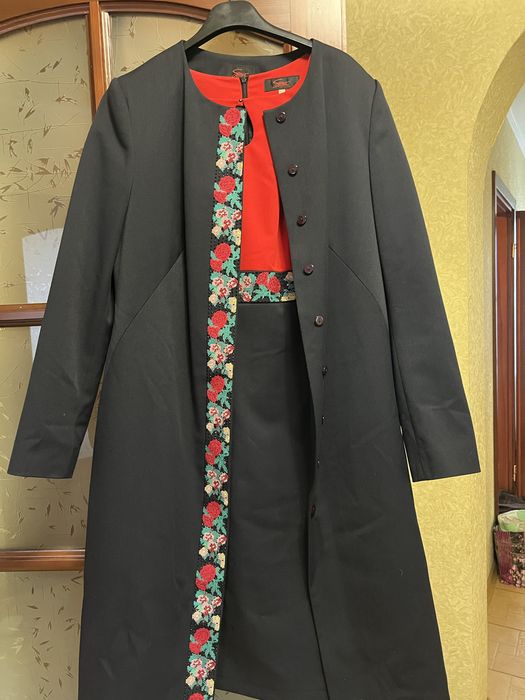 Сукня і кардиган костюм