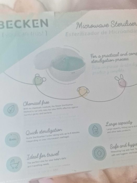 Esterilizador de Microondas BECKEN