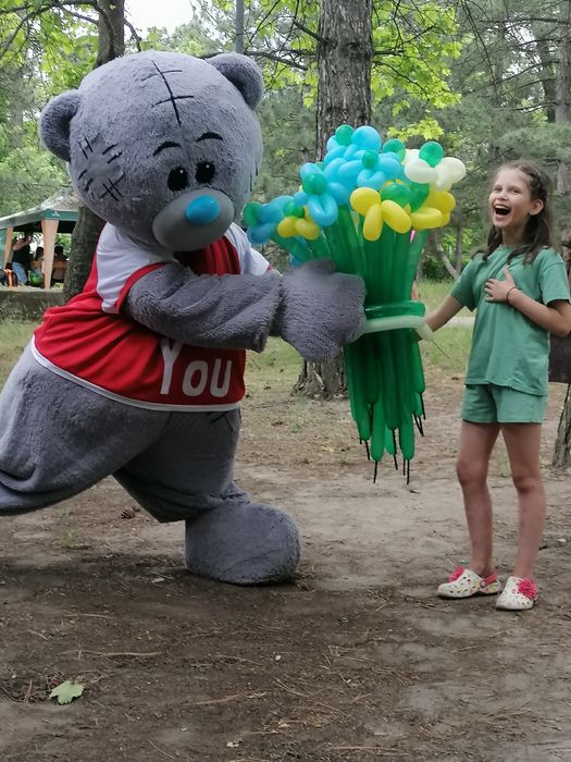 Большой Медведь (Тедди) . Встреча из роддома. Сюрприз на праздник