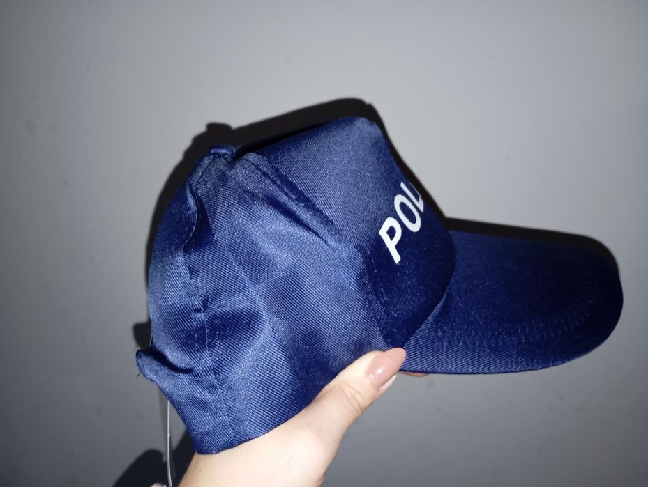 NOWA Strój przebranie Czapka Policja roz.4-7 lat