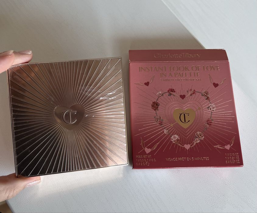 Палетка лімітована charlotte tilbury instant look of love in a palette