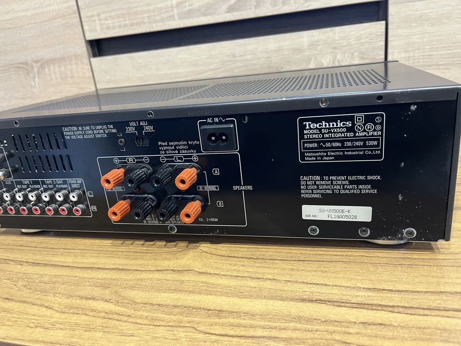 Technics su-vx500 (wzmacniacz ,koncowka mocy)