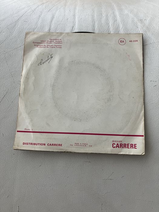 Vinil 45 rpm Boney M. Single.