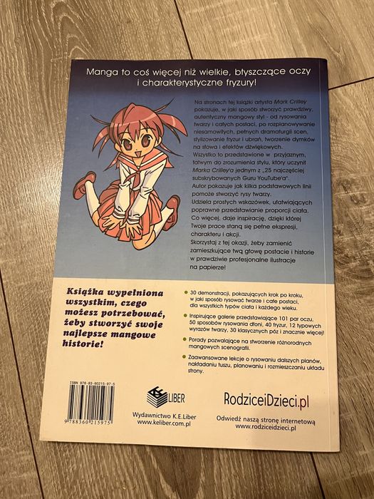 Tajniki rysunku manga autor Mark Crilley
