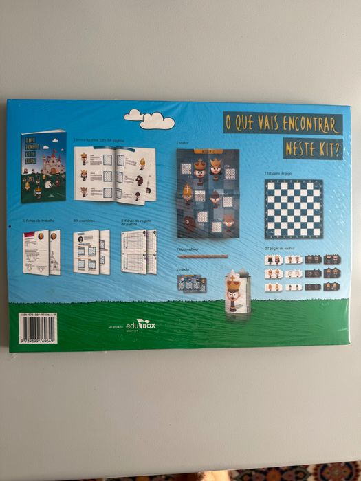 O meu primeiro kit de xadrez