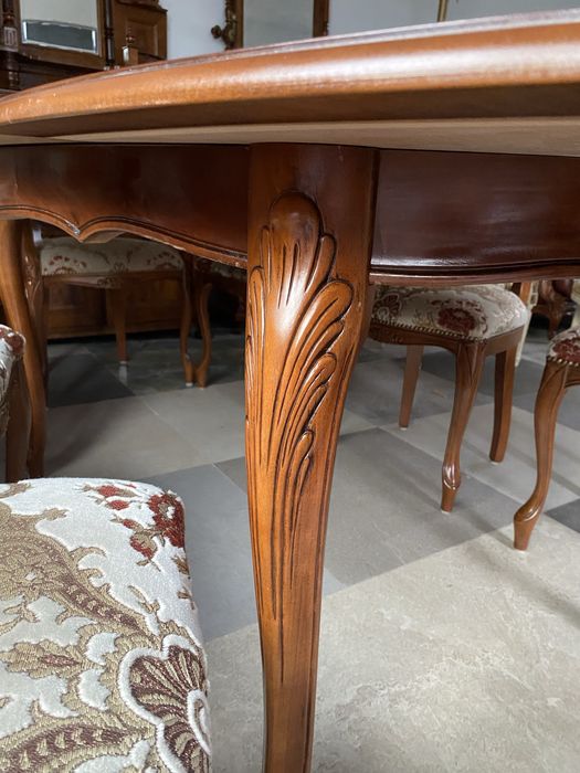 Komplet do jadalni stół + 8 krzesel