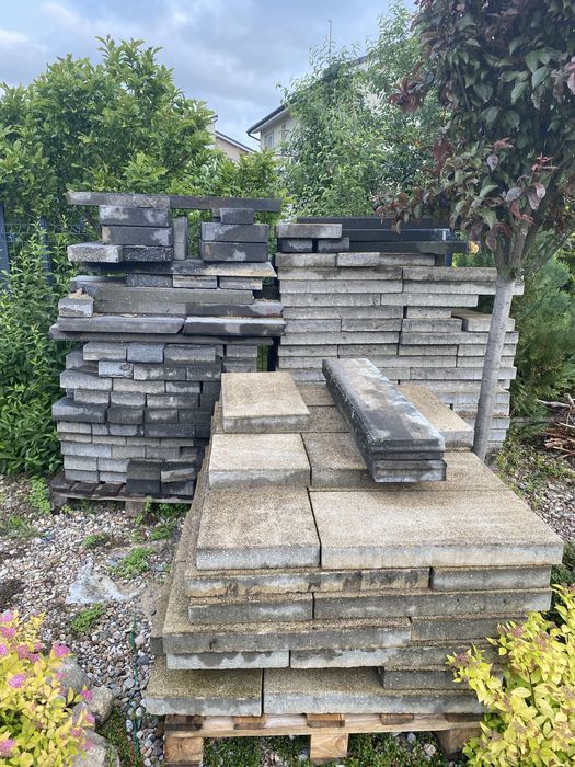 Płyty tarasowe piaskowe ok 15m2