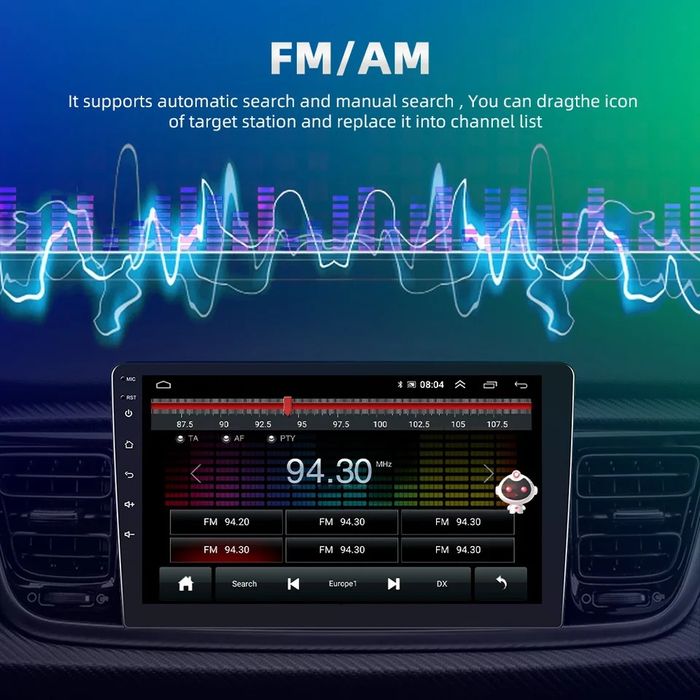 Rádio 10" android Renault Clio 2013 a 18 CARPLAY WIFI GPS 2/32GB Novo