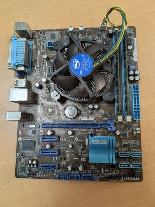 Motherboard P8H61-M LX com i5-3470 + 4GB Ram