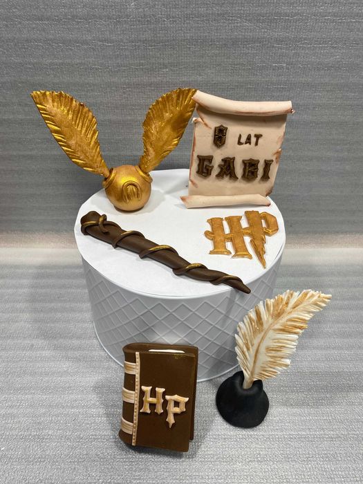Harry Potter dekoracja z masy cukrowej