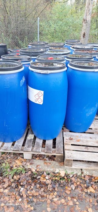 Plastikowe beczki - uzywane