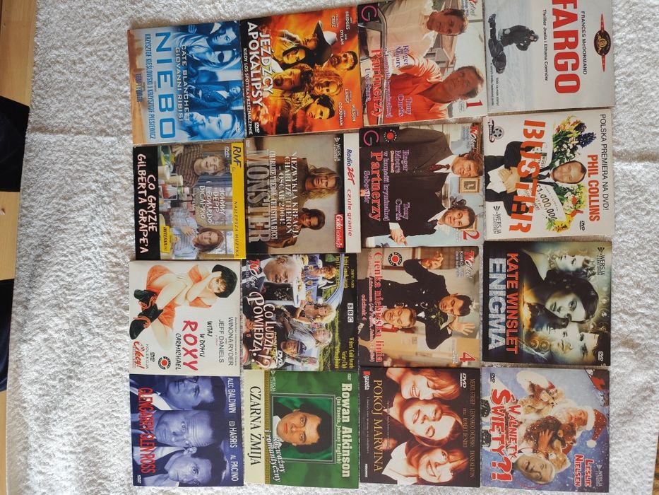 Kolekcja 70 filmów DVD+ gratis