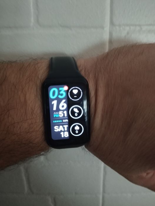Smartwatch Oppo watch free como novo
