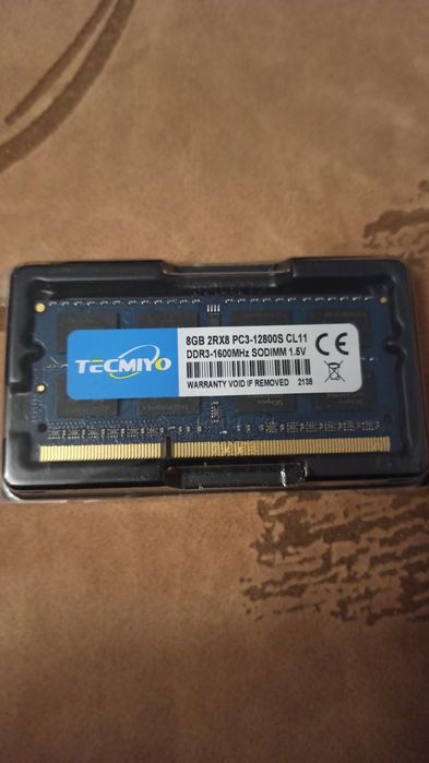 8 Gb DDR3 1600mhz 1.5v для ноутбука