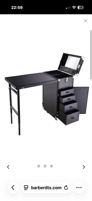 Mobilna walizka fryzjerska/barberska