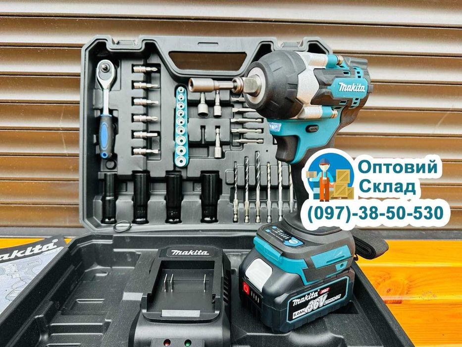 Акумуляторний Гайковерт Makita DTW500 1 АКБ 36V8A 500Nm + Комплектація