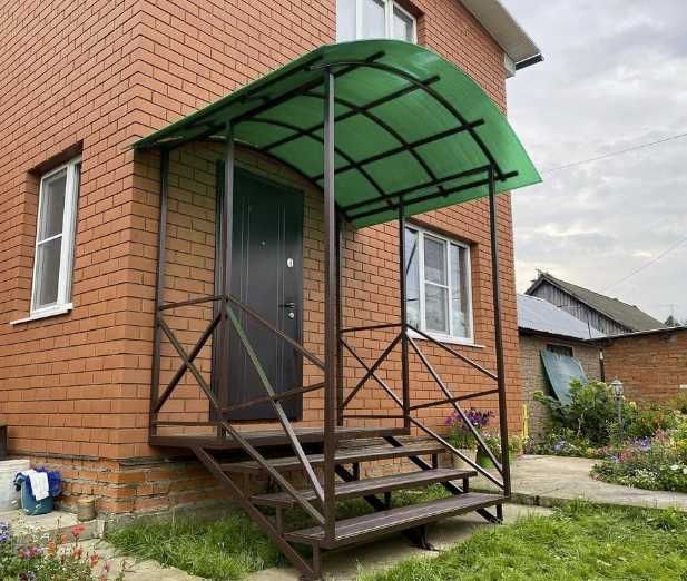 Крылечные козырьки конструкционные