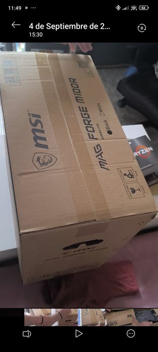 Caixa MSI MAG FORGE M100R – Vidro Temperado | ARGB | USB 3.2