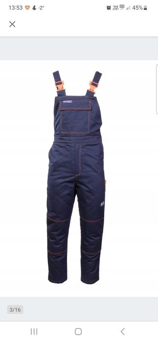 Ocieplane ubranie spawalnicze