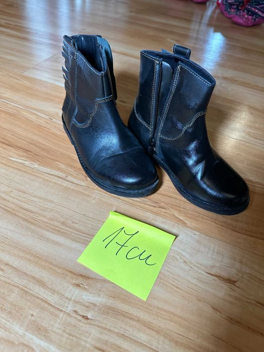 Botki Reserved 100% skóra 27 rozmiar dziewczynka