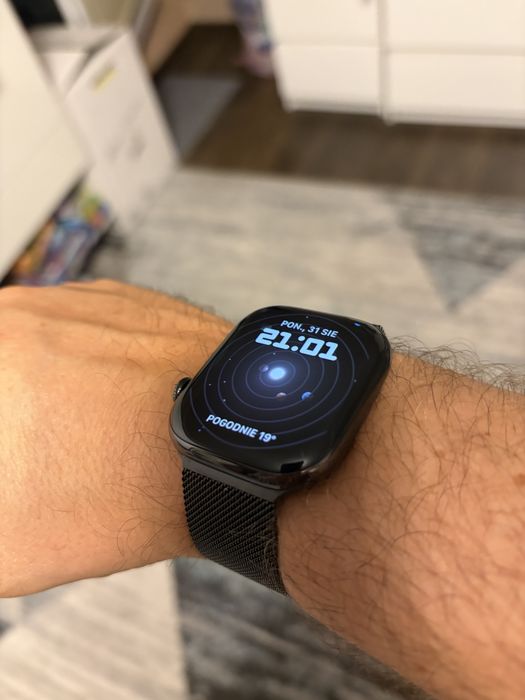 Apple Watch Series 11 46 mm Titanium Slate Cellular + Milanese | 100% bateria