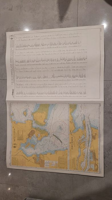 Mapa admiralicji 19000. Unikat.