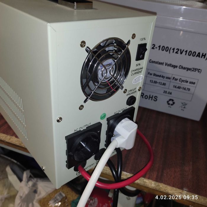 12v - 220v 1000va/800w ДБЖ/Стабілізатор Power polska