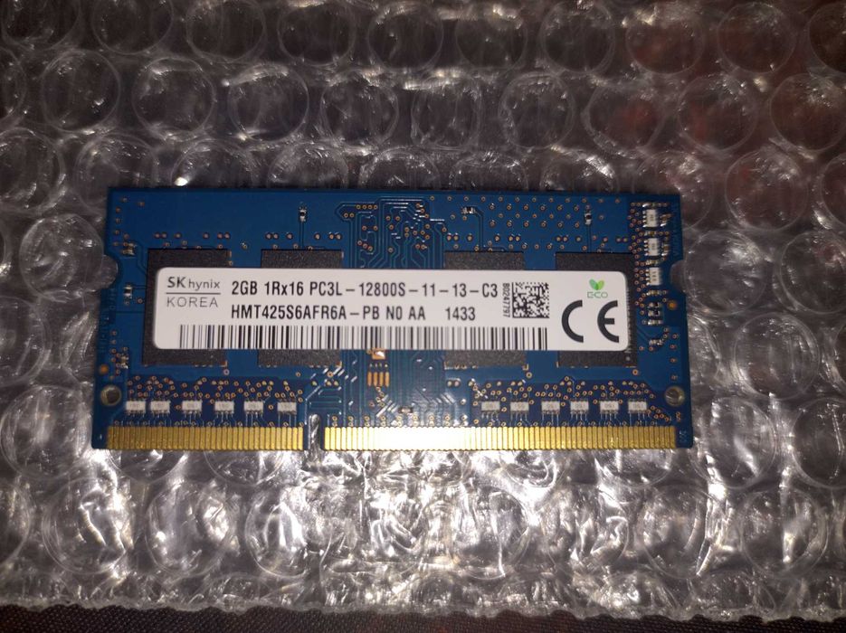 Оперативна пам'ять для ноутбука DDR3 2GB