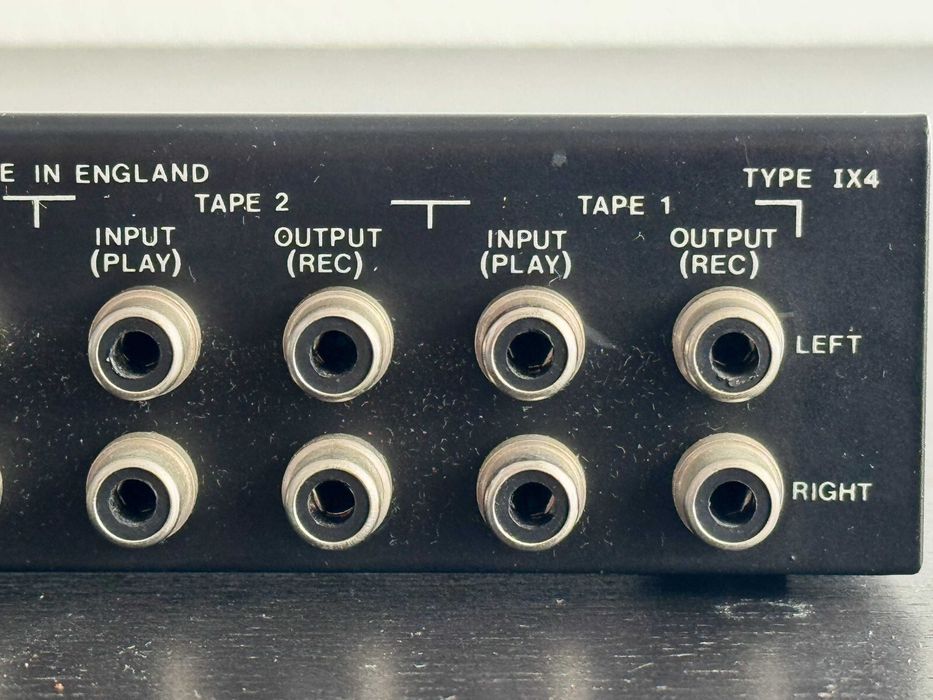QED IX4 Input Expander 2 Tape / 2 Line Vintage HiFi Made in England