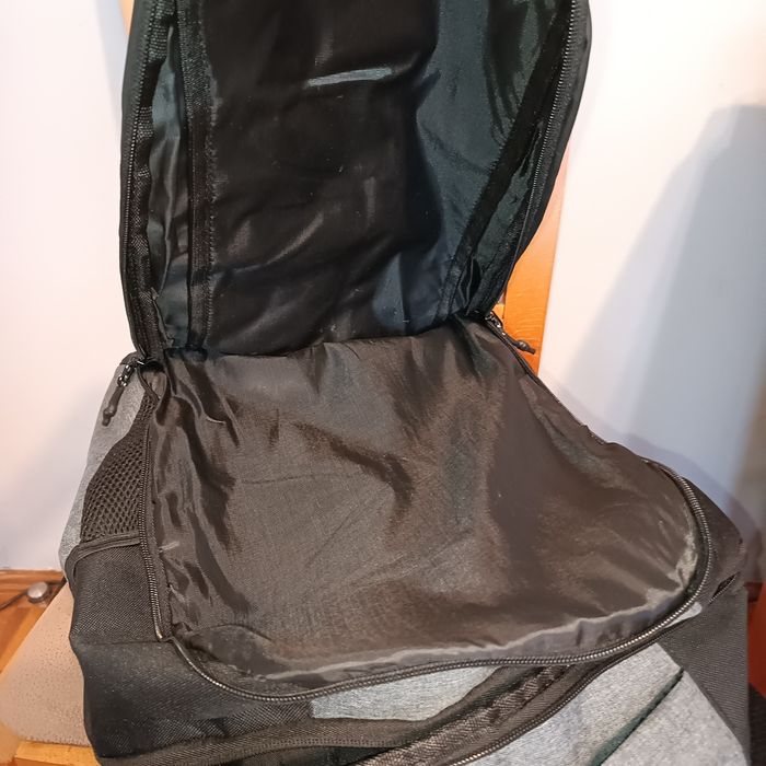 Plecak męski Betlewski szaro- czarny miejski