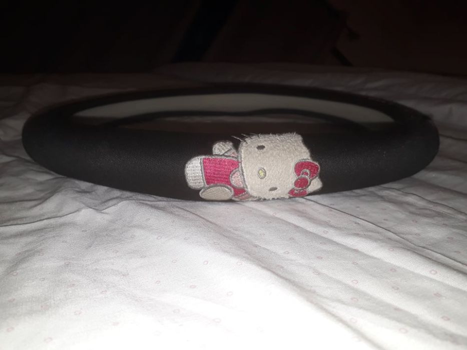 capa de volante hello kitty