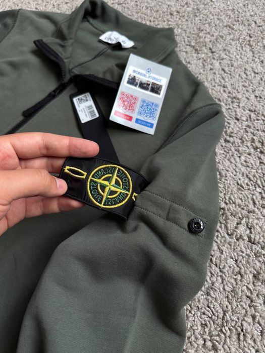 Кофта на 1/3 замке Stone Island (зип, зипка, свитшот)