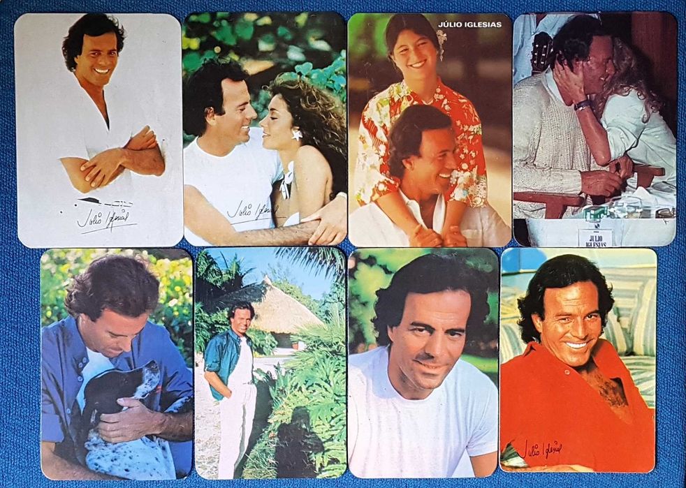 36 Calendários de bolso Julio Iglesias