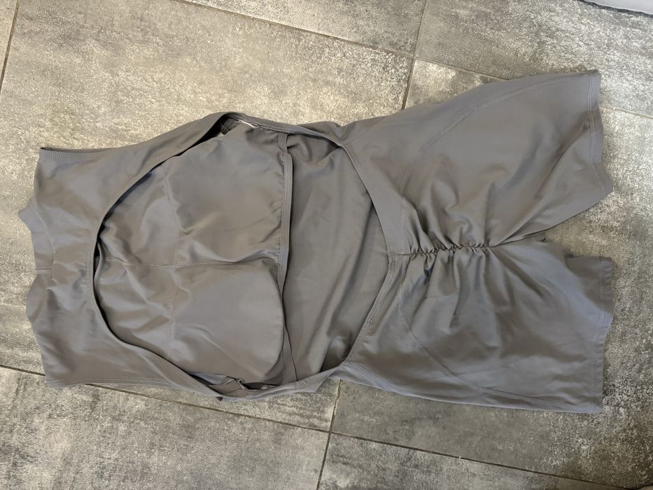 Спортивний ромпер сірий