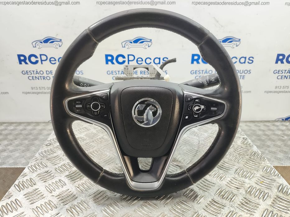 Volante completo pele Opel Insignia A Facelift multifunções