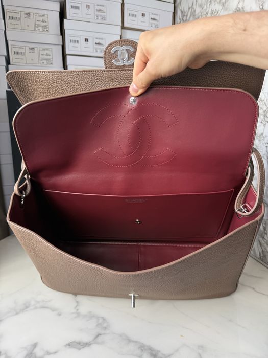 Torebka Chanel Maxi Flap Beige