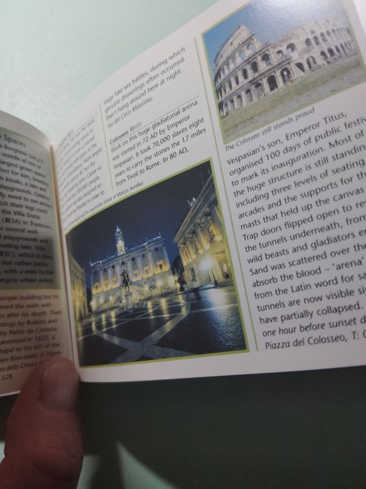 Kolekcjonerski przewodnik turystyczny Rzym