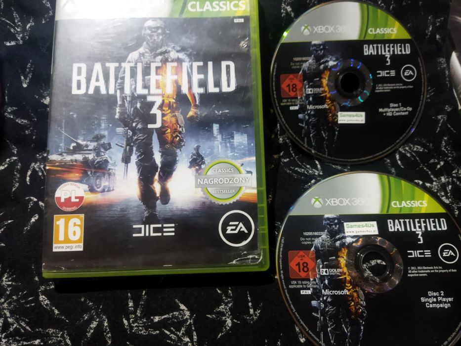 Battlefield 3 xbox 360