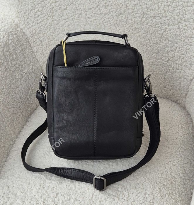 Мужская кожаная сумка Hill Burry 3060. Германия. Шкіряна сумка